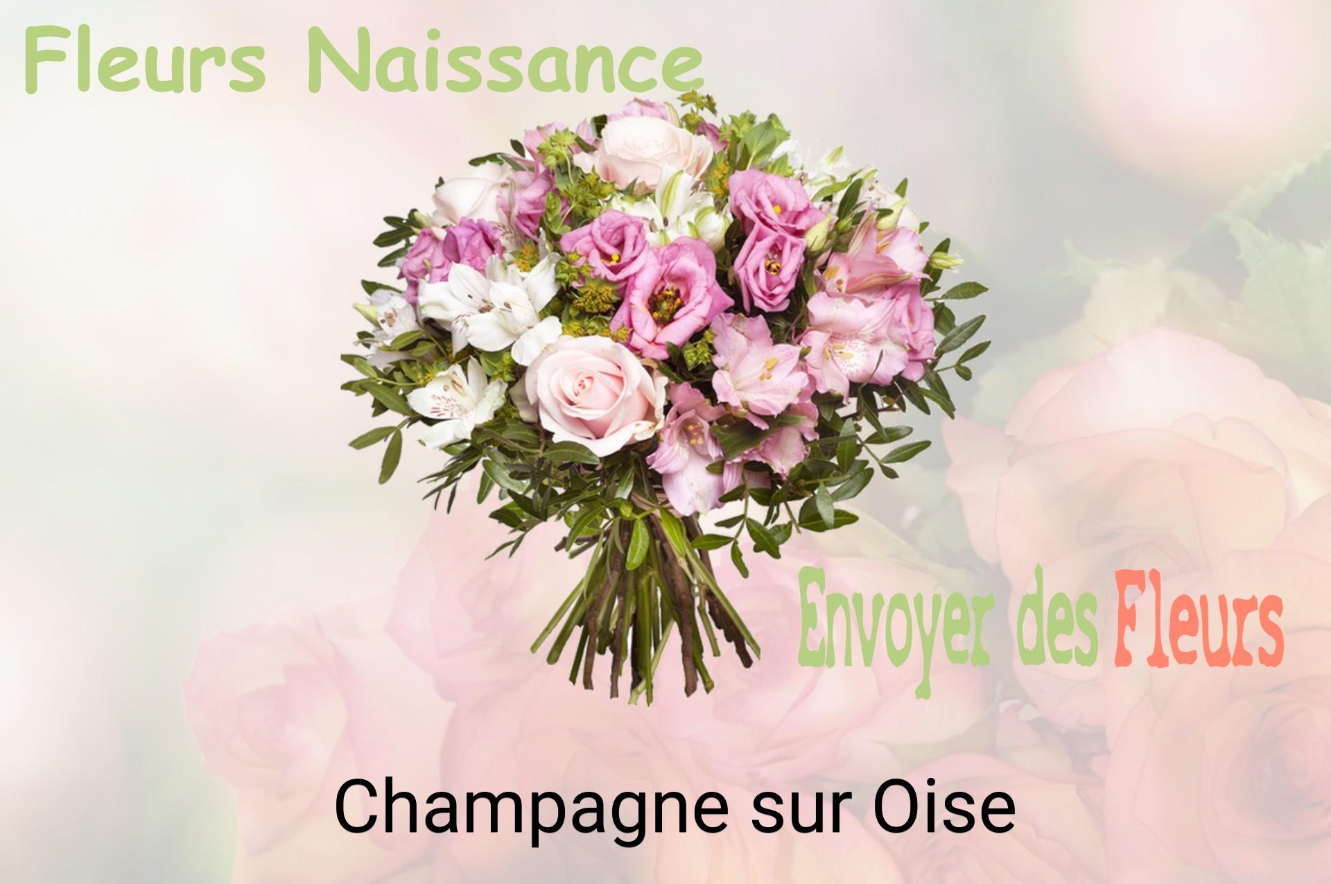 Bouquet de fleurs de naissance livré à Champagne-sur-Oise